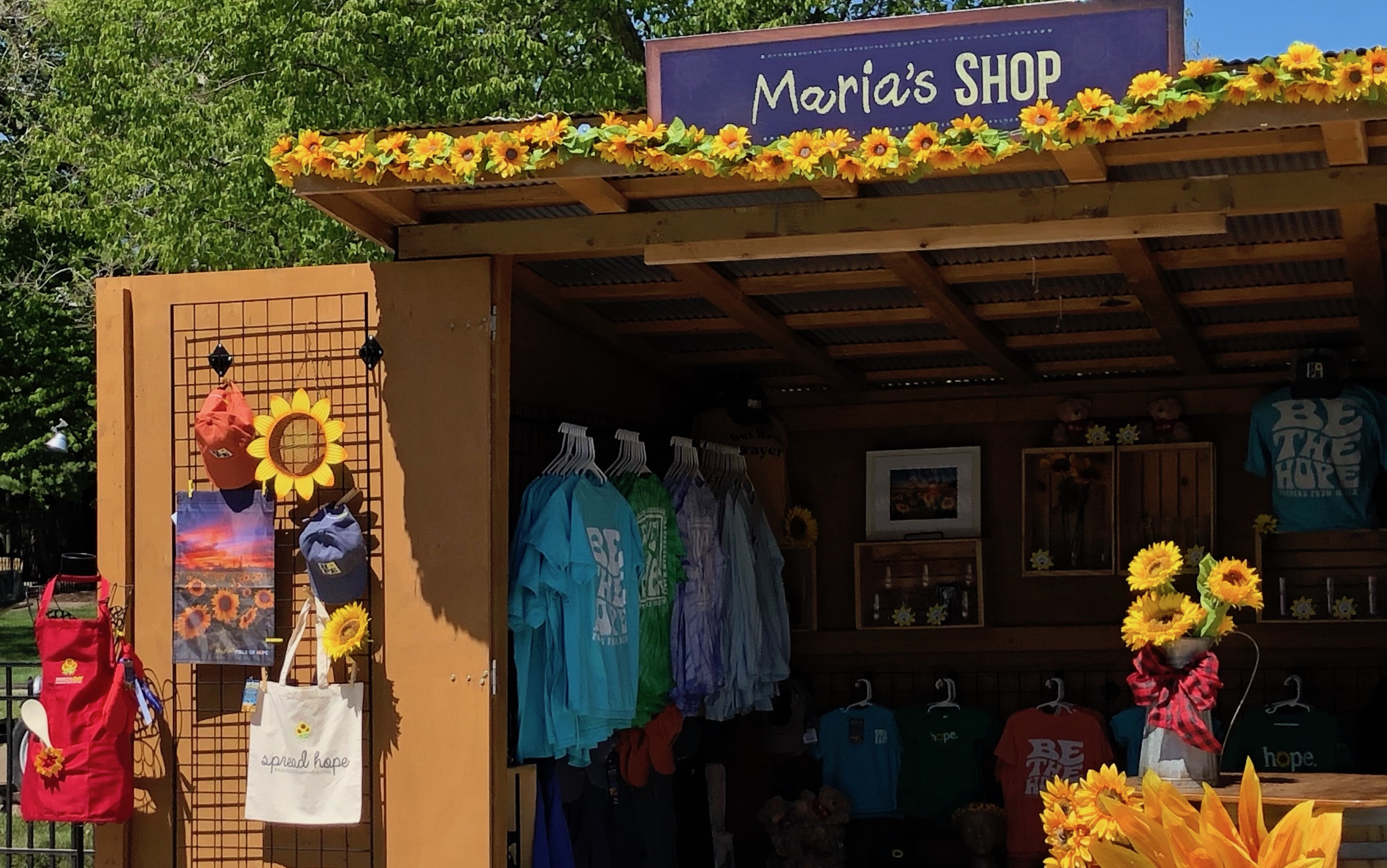 Visit Maria's Shop at the Cedar Point Frontier Festival Prayers From